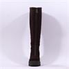 Marco Moreo Liege Front Zip Knee High - Brown Suede